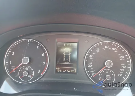 2012 Volkswagen Passat 2.5L Se z USA, uszkodzony, nr VIN 1VWBP7A35CC084614